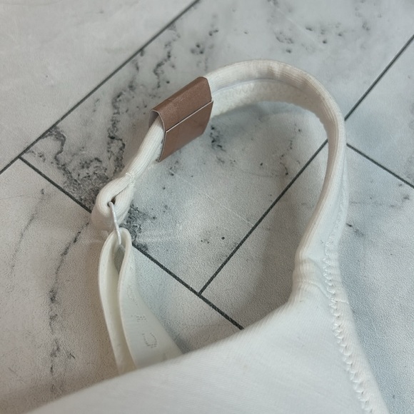 NWT Cacique Lane Bryant Womans Push-Up Bra White Boost Plunge UNDERWIRE 38D - Picture 3 of 8